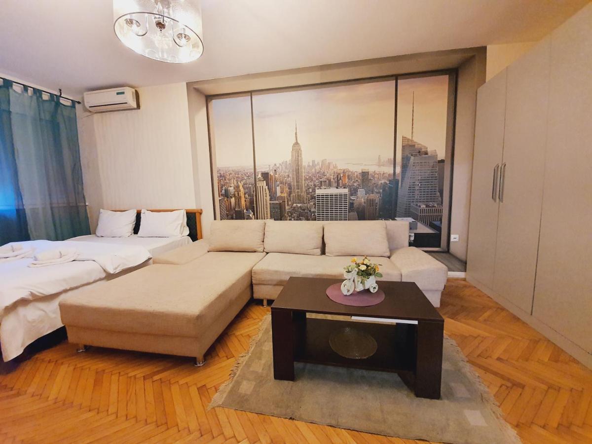 Central Park Studio Appartement Belgrado Buitenkant foto